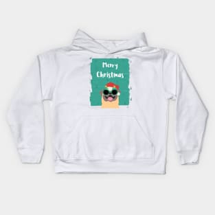 Merry Christmas - Dog Lovers Kids Hoodie